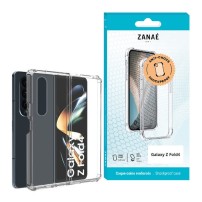Coque Silicone Transparente Galaxy Z Fold4 avec coins renforcés