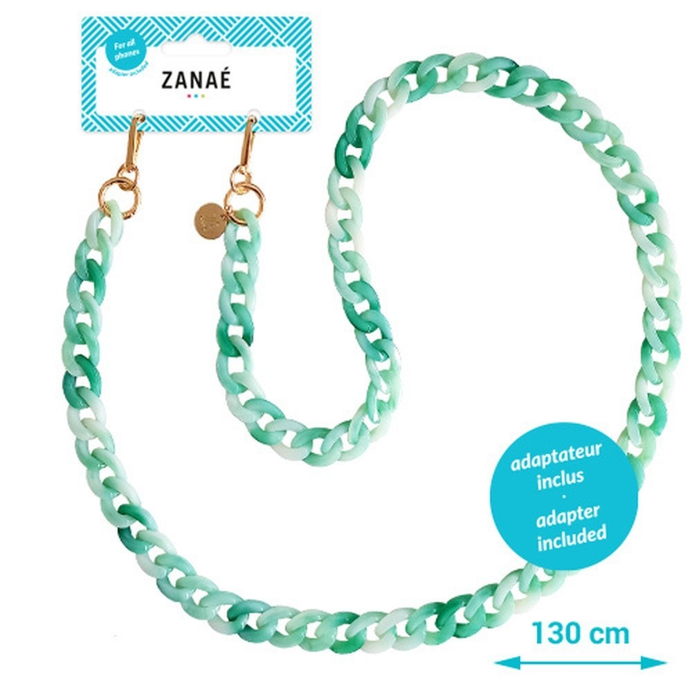 Chaîne-bijou Jade Harmony L en couleur jade