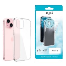Coque Softgel transparente pour iPhone 15