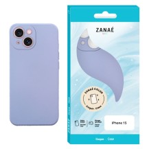 Coque Zanae Color pour iPhone 15 en lilas