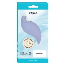 Coque Zanae Color pour iPhone 15 en lilas