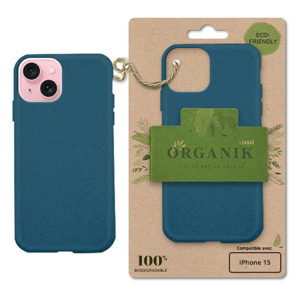 Coque Organik marine pour iPhone 15
