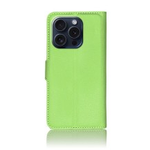 Étui portefeuille vert Zanae pour iPhone 15 Pro