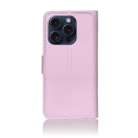 Étui Portefeuille Zanae Rose pour iPhone 15 Pro