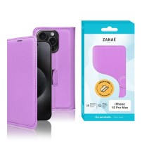 Etui Portefeuille Zanae pour iPhone 15 Pro Max