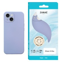 Coque Zanae Color Lilas pour iPhone 15 Plus