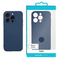 Coque Zanae Color pour iPhone 15 Pro en couleur marine