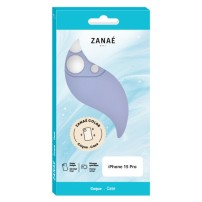 Coque Zanae Color lilas pour iPhone 15 Pro