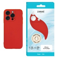 Coque rouge Zanae Color pour iPhone 15 Pro Max