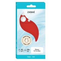 Coque rouge Zanae Color pour iPhone 15 Pro Max