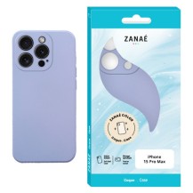 Coque Zanae Color lilas pour iPhone 15 Pro Max