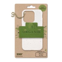 Coque Organik Blanche pour iPhone 15 Pro