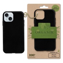Coque Organik pour iPhone 15 Plus couleur noire