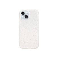 Coque Organik blanche pour iPhone 15 Plus