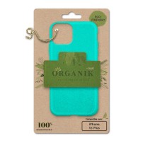 Coque Organik pour iPhone 15 Plus en couleur menthe