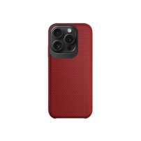 Coque Double Layer rouge pour iPhone 15 Pro Max