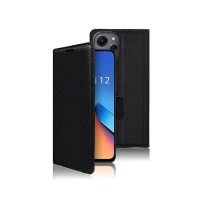 Etui Portefeuille Zanae Noir pour Redmi 12