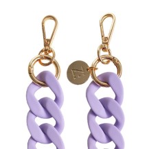 Chaîne-bijou lilas Purple Dusk en acrylique