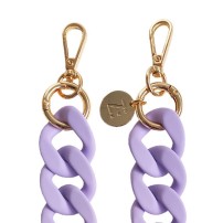 Chaîne-bijou lilas Purple Dusk en acrylique