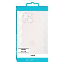 Coque Zanae Color Beige pour iPhone 15 Plus