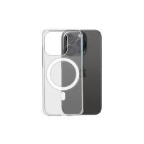 Coque transparente compatible MagSafe pour iPhone 15 Pro Max