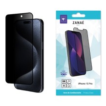 Film de protection en verre de confidentialité pour iPhone 15 Pro