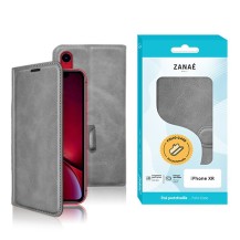 Étui Portefeuille Zanaé Columbia pour iPhone XR en gris