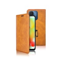 Étui portefeuille Zanae Columbia pour Redmi 12C en moutarde