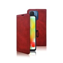 Étui Portefeuille Zanae Rouge pour Redmi 12C