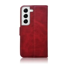 Etui Portefeuille Rouge pour Galaxy S22
