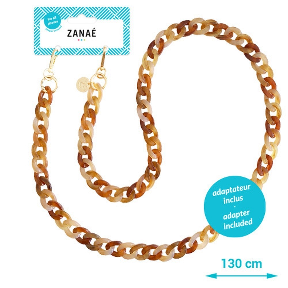 Chaîne-bijou Rustic Canyon marron