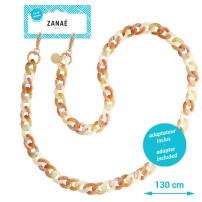 Chaîne-bijou Marquise de Merteuil couleur marron clair