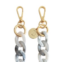 Chaîne-bijou Madame de Renal grise