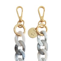 Chaîne-bijou Madame de Renal grise