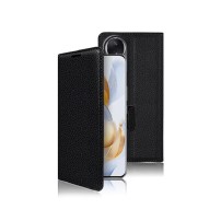 Etui portefeuille Zanae noir pour Honor 90 avec emplacement carte