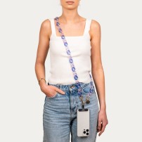 Chaîne-bijou Purple Naiad élégante et universelle