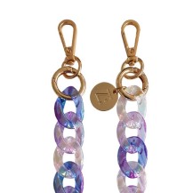 Chaîne-bijou Purple Naiad élégante et universelle