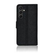 Etui portefeuille noir pour Galaxy S23 FE
