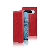 Etui portefeuille Zanae rouge pour Google Pixel 8 Pro