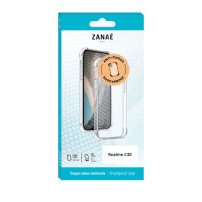 Coque Silicone transparente avec coins renforcés pour Realme C30