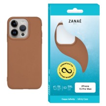 Coque Infinity marron pour iPhone 15 Pro Max