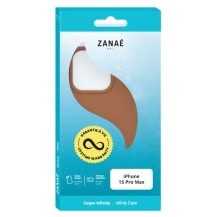 Coque Infinity marron pour iPhone 15 Pro Max