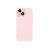 Coque Infinity rose pour iPhone 15