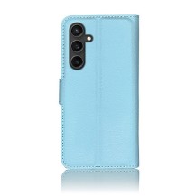 Etui Portefeuille Zanae pour Galaxy S23 FE - Bleu Clair