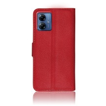 Etui portefeuille rouge pour Moto G14
