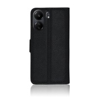 Étui Portefeuille Zanae Noir pour Smartphones Xiaomi Redmi 13C 4G et Poco C65