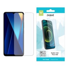 Verre trempé transparent pour Redmi 13C et Poco C65
