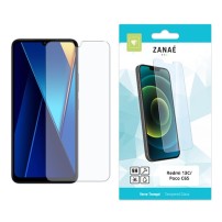 Verre trempé transparent pour Redmi 13C et Poco C65
