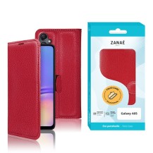 Etui Portefeuille Zanae pour Galaxy A05 en rouge
