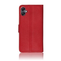 Etui Portefeuille Zanae pour Galaxy A05 en rouge
